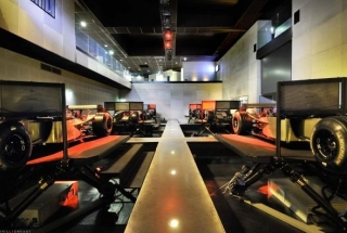  Vista dos simuladores